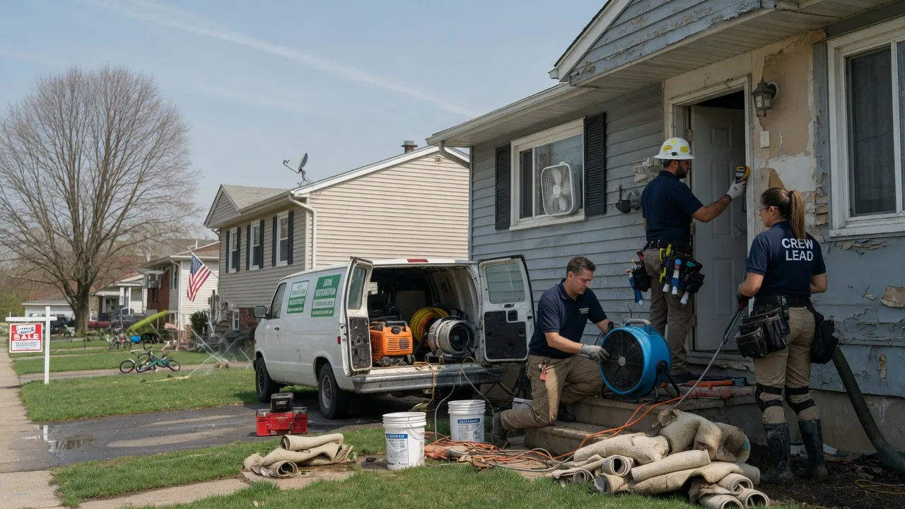 Flood Cleanup in Danielsville, PA near me