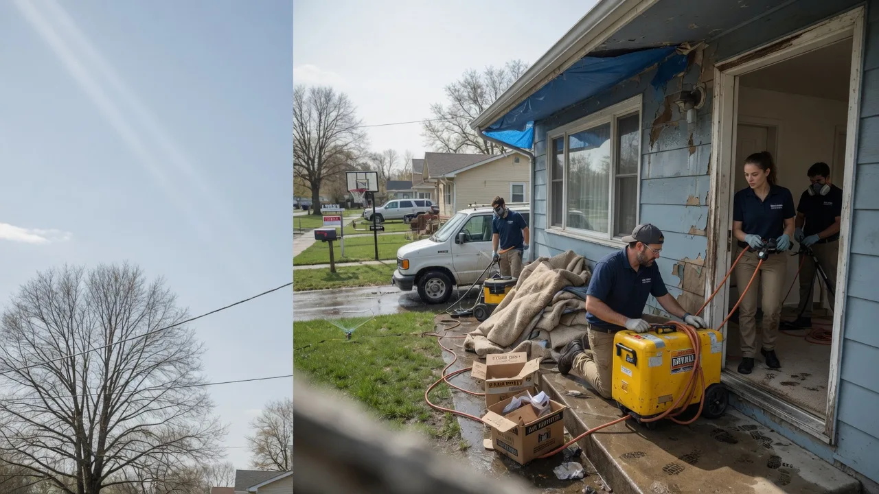Basement Flood Cleanup in Danielsville, PA near me